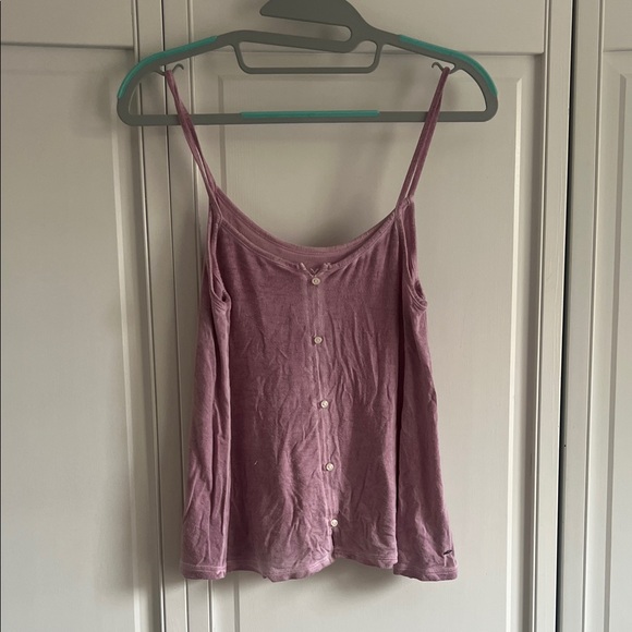 American Eagle Outfitters Tops - American Eagle Outfitters Mauve Camisole with Buttons